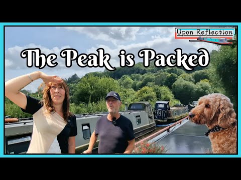 Will we find a Narrowboat mooring on the busy Peak Forest Canal?  Ep96