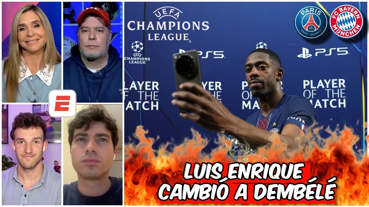 OUSMANE DEMBÉLÉ es el 9 IDEAL para CUALQUIER EQUIPO. GANARÁ otro BALÓN DE ORO | Champions League