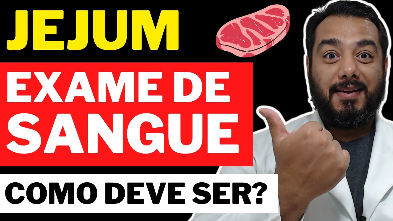 Como deve ser o jejum antes do exame de sangue | Prof. Victor Proença - IBAP Cursos