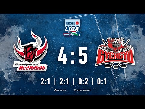 Gólösszefoglaló EL 152 - Dunaújvárosi Acélbikák - Gyergyói Hoki Klub 4-5 20230120
