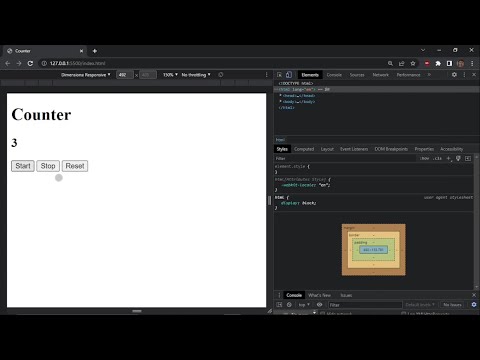 Javascript Project For Beginners Counter Javascript Project Codingwithankit