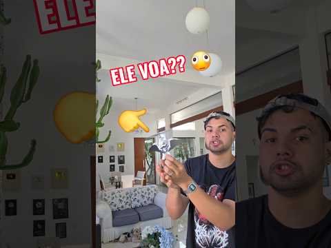 Testando dinossauro robótico QUE VOA?? 🫪 #shorts