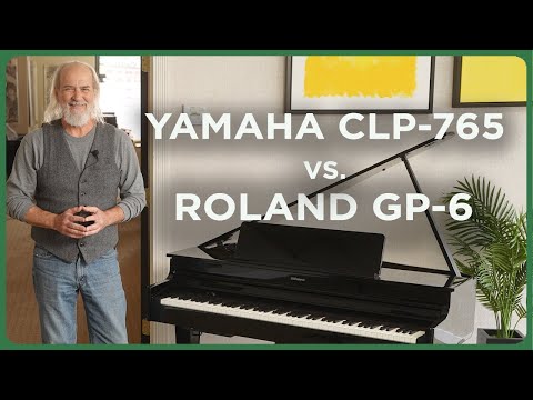 Best Full Sized Digital Grand Piano: Roland GP-6 vs. Yamaha CLP-765: Grand Piano Showdown with Ted