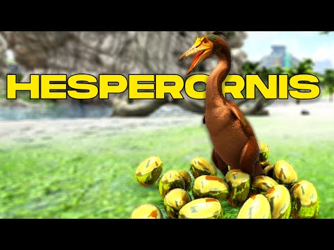 HOW TO TAME AN HESPERORNIS & ALL ITS SKILLS (PC, PS & XBOX) - ARK