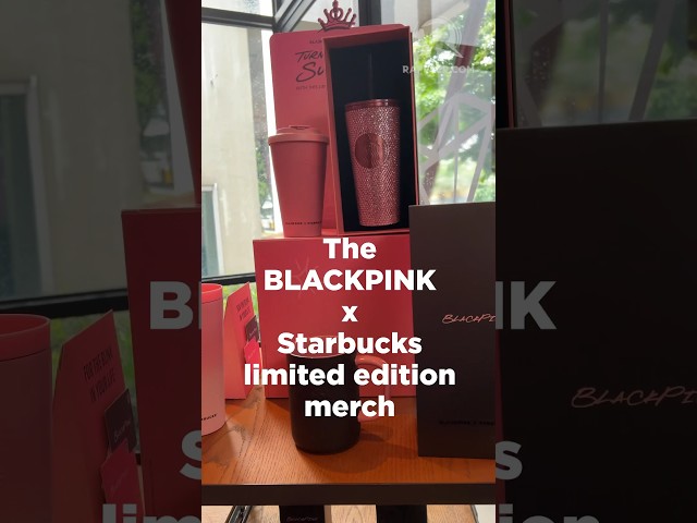 BLACKPINK Is Teaming Up With Starbucks to Launch Drink & Merch Items