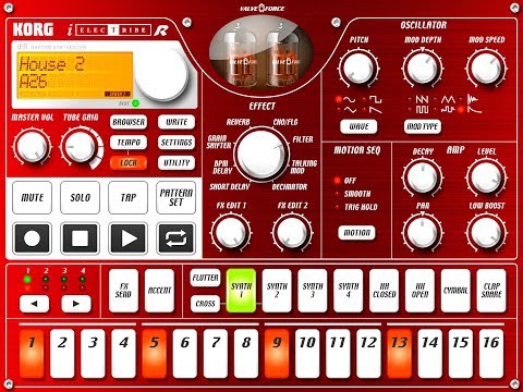 KORG iElectribe - Quick Jam With Some Cool Tricks - for the iPad