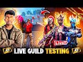 Live Guild Test 1 VS 4 Pc/Mobile Guild Recruitment !! Dum H Tho Aja ! - Garena Free Fire #shorts