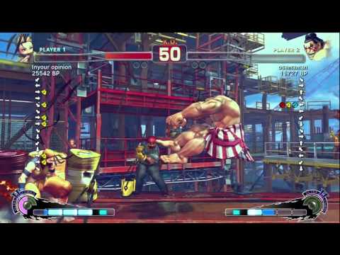 Iyo [Ibuki] vs Namameso [Honda] SSF4 Japanese Online Ranked Matches - TRUE-HD