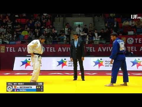 Grand Slam Tel-Aviv 2023. Day 1. 66 kg. R2. GAITERO MARTIN (ESP) - CAZORLA (FRA)