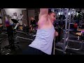 Bodybuilding NPC Physique Athlete Kyle Training Back 10-6-17