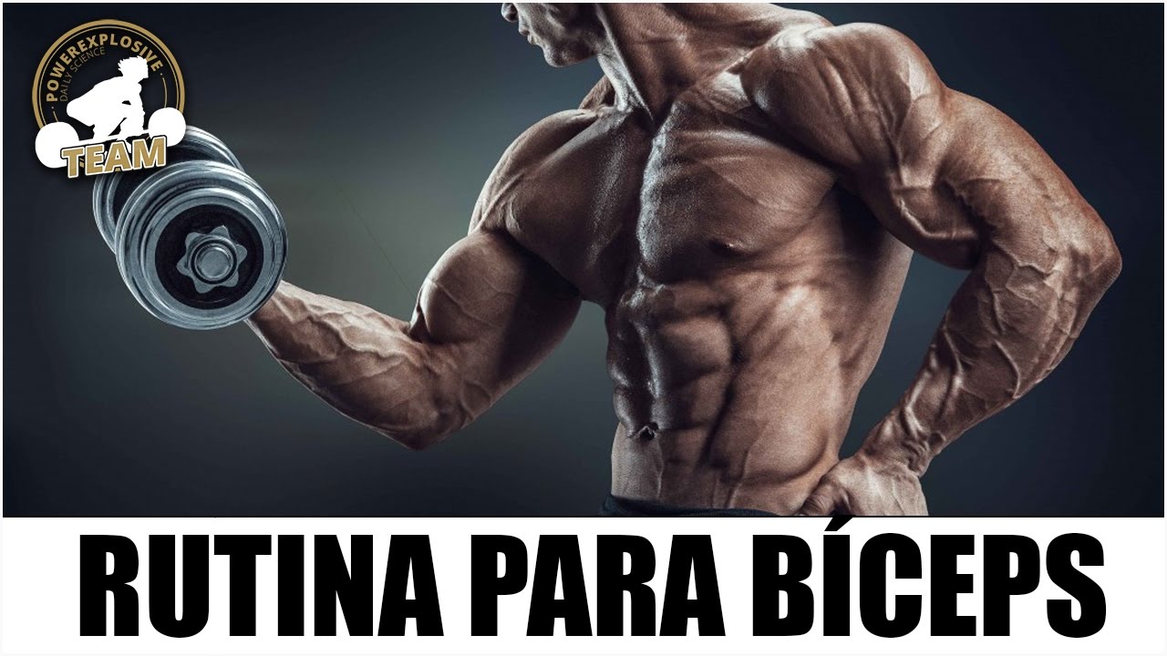 RUTINA PARA BÍCEPS GRANDES (cómo entrenar los bíceps)