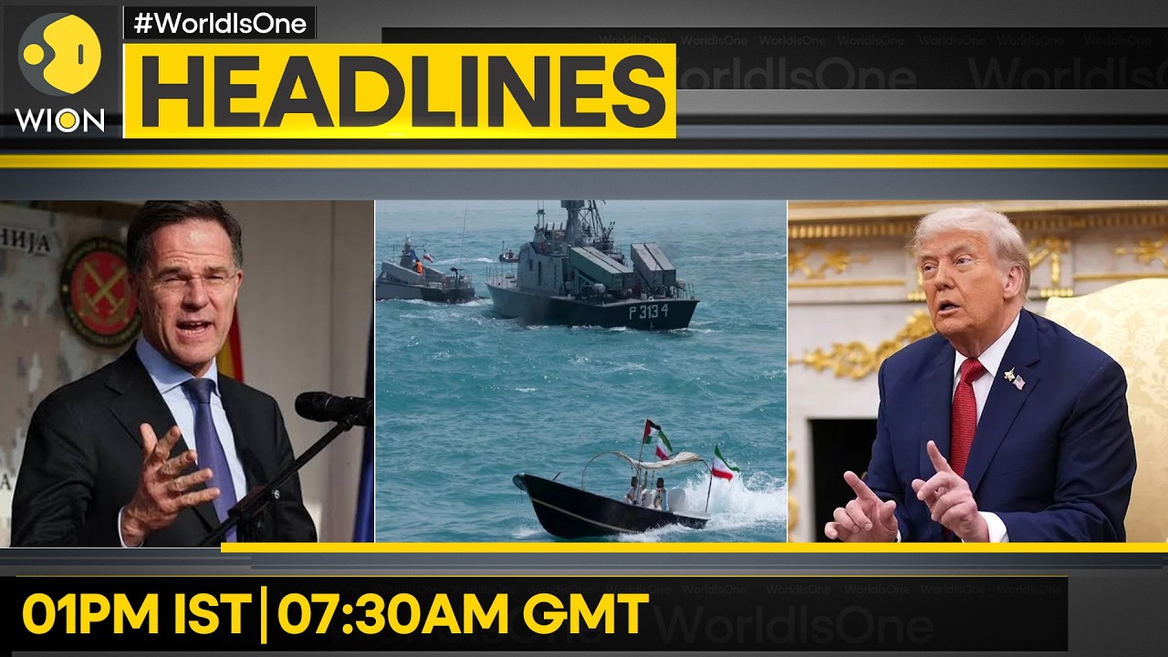 Iran Says NATO Complicit in War After Rutte's Remark | IRGC Threatens Ships Using New Hormuz Routes