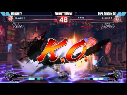 GB Aug 8, 2015 - USF4 - NeonVerte vs Papa Shadow Ace