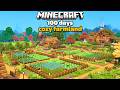 I Spent 100 Days Building the Ultimate Cozy Farm in Minecraft