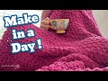 The Easiest Chunky Blanket You Ll Ever Make