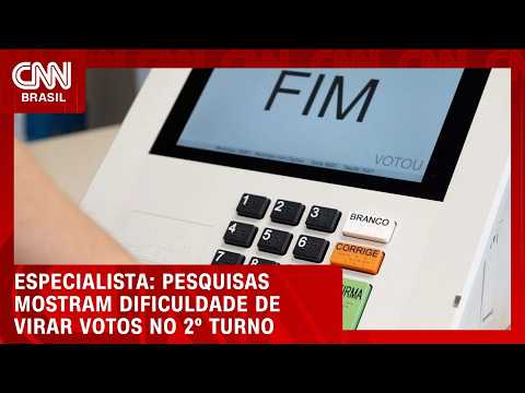 Pesquisas mostram dificuldade de virar votos no 2º turno, diz especialista | WW