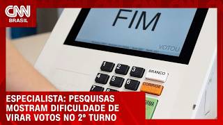 Vídeo: Pesquisas mostram dificuldade de virar votos no 2º turno, diz especialista | WW
