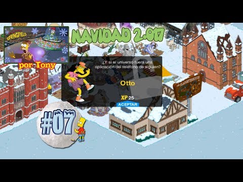 Los Simpson Springfield "Navidad'17: Cap. 7 - Otto, el autobús... y el Taller rigeliano" por Tony