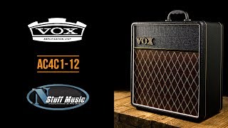 Video thumbnail for Vox AC4C1-12 Combo Amp - In-Depth Review by N Stuff Music