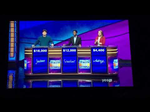 Double Jeopardy (6/20/19) Teen Tournament (II) Day 4/10, 3rd Daily Double