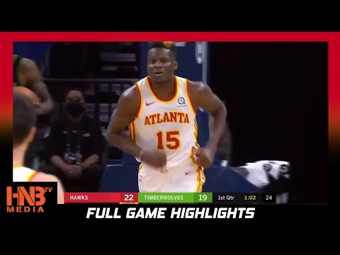 Atlanta Hawks vs Minnesota Timberwolves 1.22.21 | Full Highlights