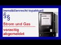 Electricity And Gas Prematurely Cancelled What Can The Landlord Do Tutorial