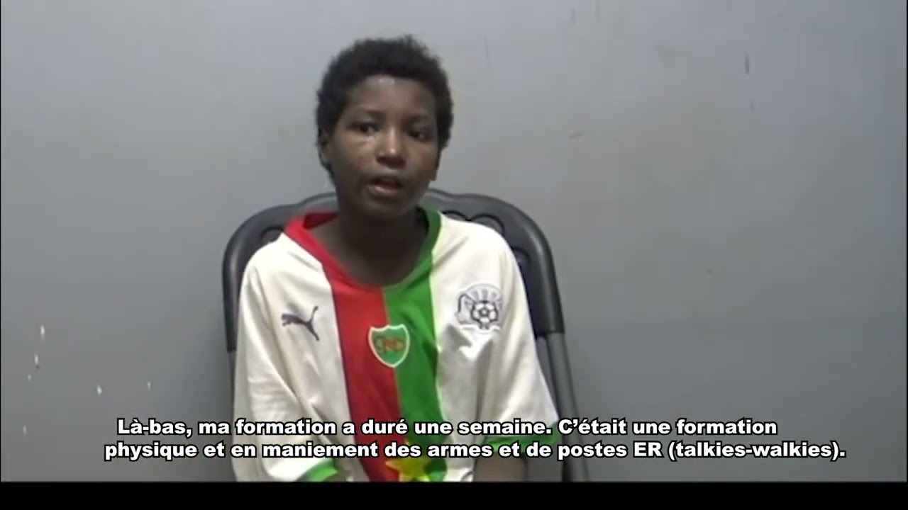 Témoignage d’un repenti : Je m’appelle Abdoul Wahid. J’ai 10 ans. Je suis un ancien combattant ....