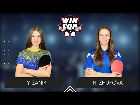08:45 Yulianna Zanik  - Nadiia Zhukova West 2 WIN CUP 20.01.2024 | TABLE TENNIS WINCUP