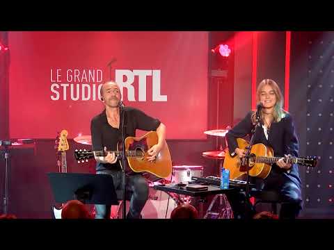 Calogero & Marie Poulain - Le hall des départs (Live) - Le Grand Studio RTL