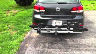 preview picture of video '2011 GTI & Thule 917XTR T2 Bike Rack'