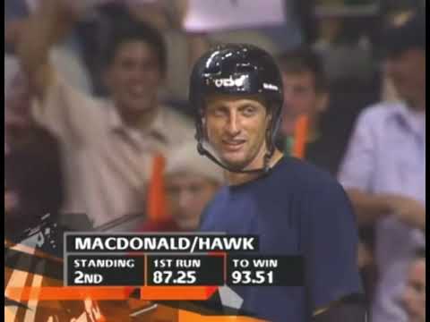 Tony Hawk & Andy Macdonald Run at X Games in 2002 🔥