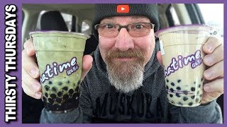 Chatime 🍹 Matcha Red Bean Smoothie 🍹 Thirsty Thursdays