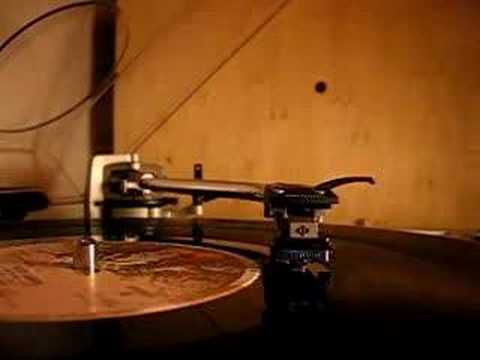 Peter Gabriel White Shadow - endless inner groove on vinyl 33 RPM LP.