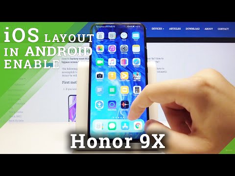 How to Download and Install iOS Launcher for Honor 9X – iOS Layout