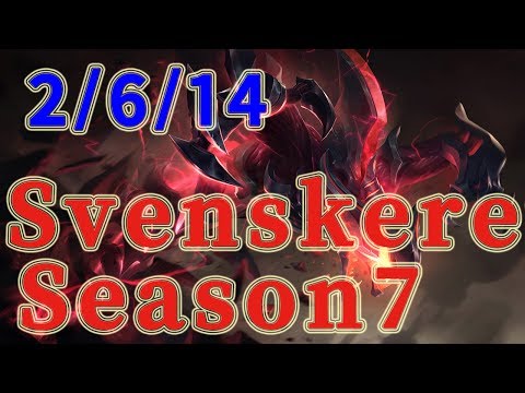 TSM Svenskeren Rek'Sai Jungle vs Elise Patch 7.12