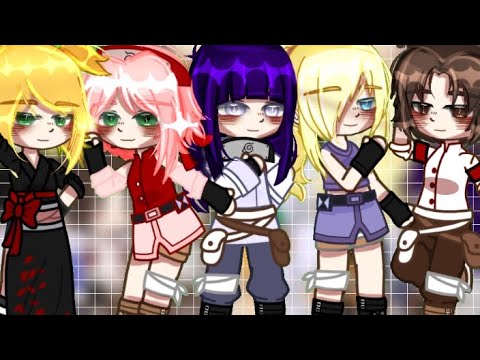 💗REACT a KUNOICHIS💗... AU. Sasusaku&Naruhina&Shikatema&inosai&nejiten {videos do tiktok}
