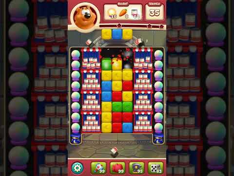 Toon Blast 2833 ??!! 🌛 🌞 🌜