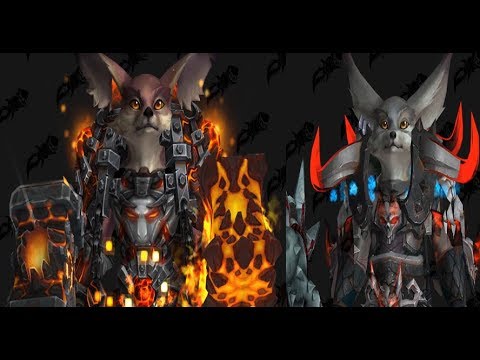 WoW Vulpera Model with AWESOME Gear (Possible new Allied Race?)