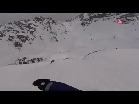 GoPro run Anne-Flore Marxer - Xtreme Verbier - Swatch Freeride World Tour 2016