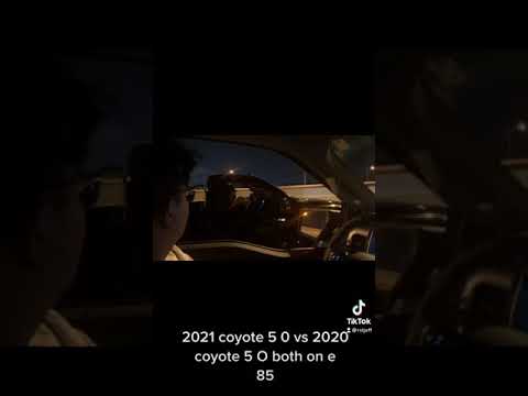 2021 f150 5.0 coyote 3.73 gears vs 2020 f150 5.0 coyote 3.55 gears both on e85 stock