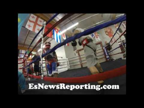 Sparring at RGBA Oxnard - EsNews Boxing