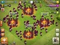 Clash of Clans - 60 Level 6 Wizards Attack (Fail ...