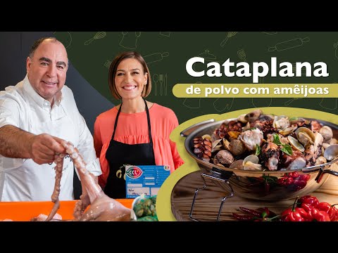 Ó Chef! – RECEITA CATAPLANA DE POLVO, AMÊIJOAS E BATATA-DOCE, c/ Fátima Lopes e Vítor Sobral (Ep 2)