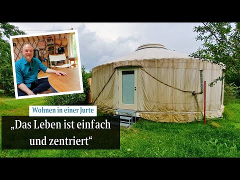 Dieser Bremer wohnt in einer Jurte – und so fühlt sich das an | Serie "Wir wohnen anders" (6)