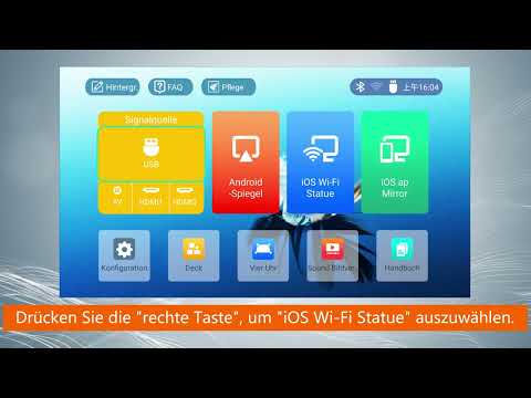 P1E Wie verbinde ich mich mit einem Mac? – VOPLLS ​​1080P-Projektor