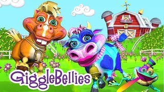 Old MacDonald Had A Farm | Childrens Nursery Rhymes & Kid Songs w/ The GiggleBellies