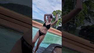 【レースクイーン】2024　プール撮影会　ハイレグ復活？　立花彩香さん　　　　　90年代のレースクイーンを楽しむ会 #レースクイーン　＃ビキニ　＃バニーガール