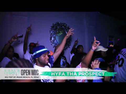 HYFA performs at Miami LIVE Open Mic 1/26/2018- DJ Smokey