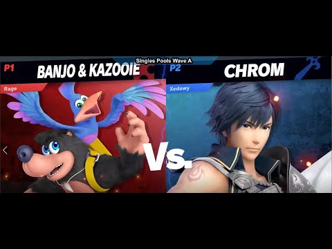 WaveSmash Ultimate #6.5 - Singles Pools Wave A - OwlBBs vs Xedewy