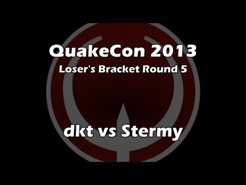 stermy vs dkt - QuakeCon 2013 Loser's Bracket Round 5 [Aug. 1, 2013] (Quake Live VOD)